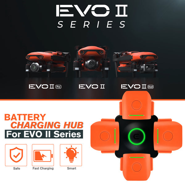 Autel Robotics EVO II Battery Charging Hub 4 in 1 Multi-battery Charger