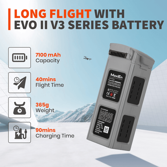 Autel Robotics EVO II Drone Battery 7100mAh - Grey